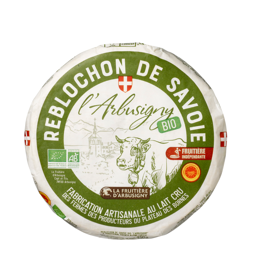 Reblochon de Savoie Bio l'Arbusigny