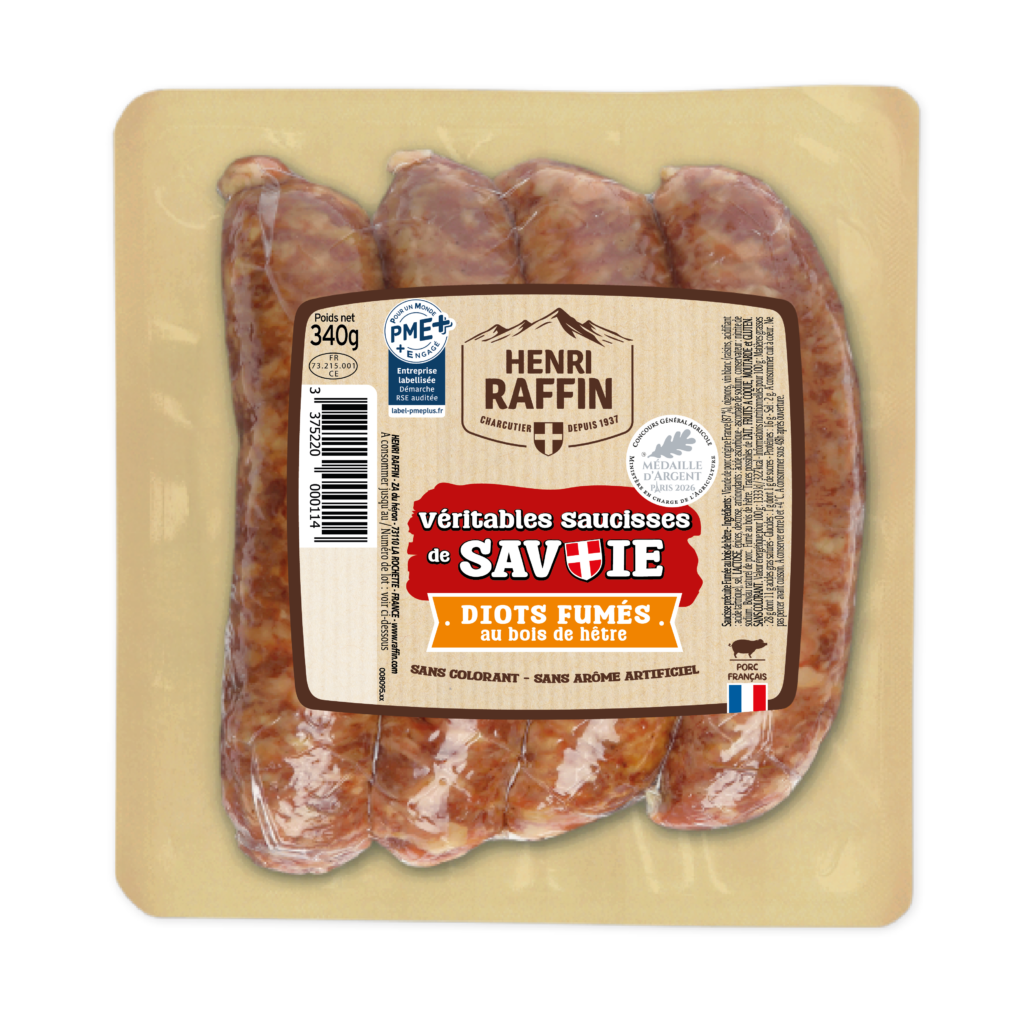 Véritables saucisses de Savoie